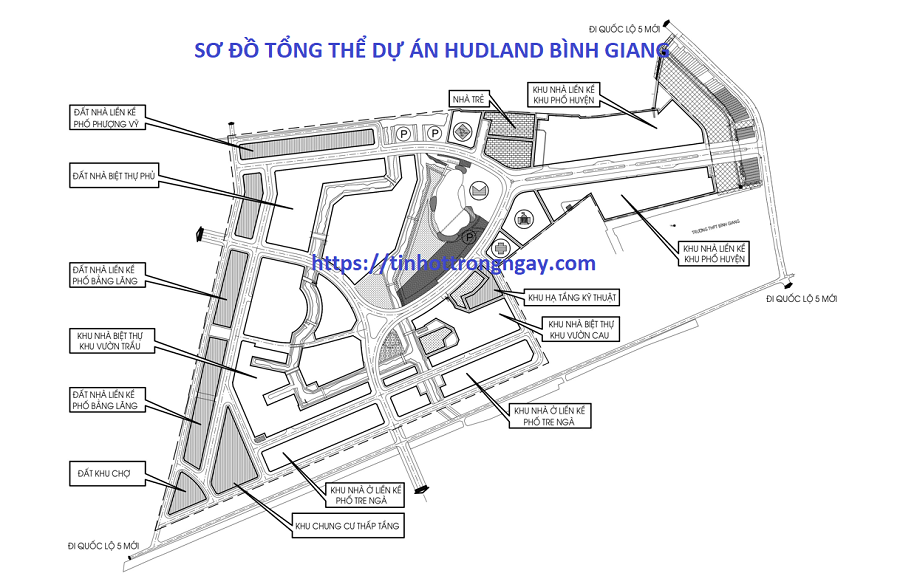 quy mô của hudland bình giang